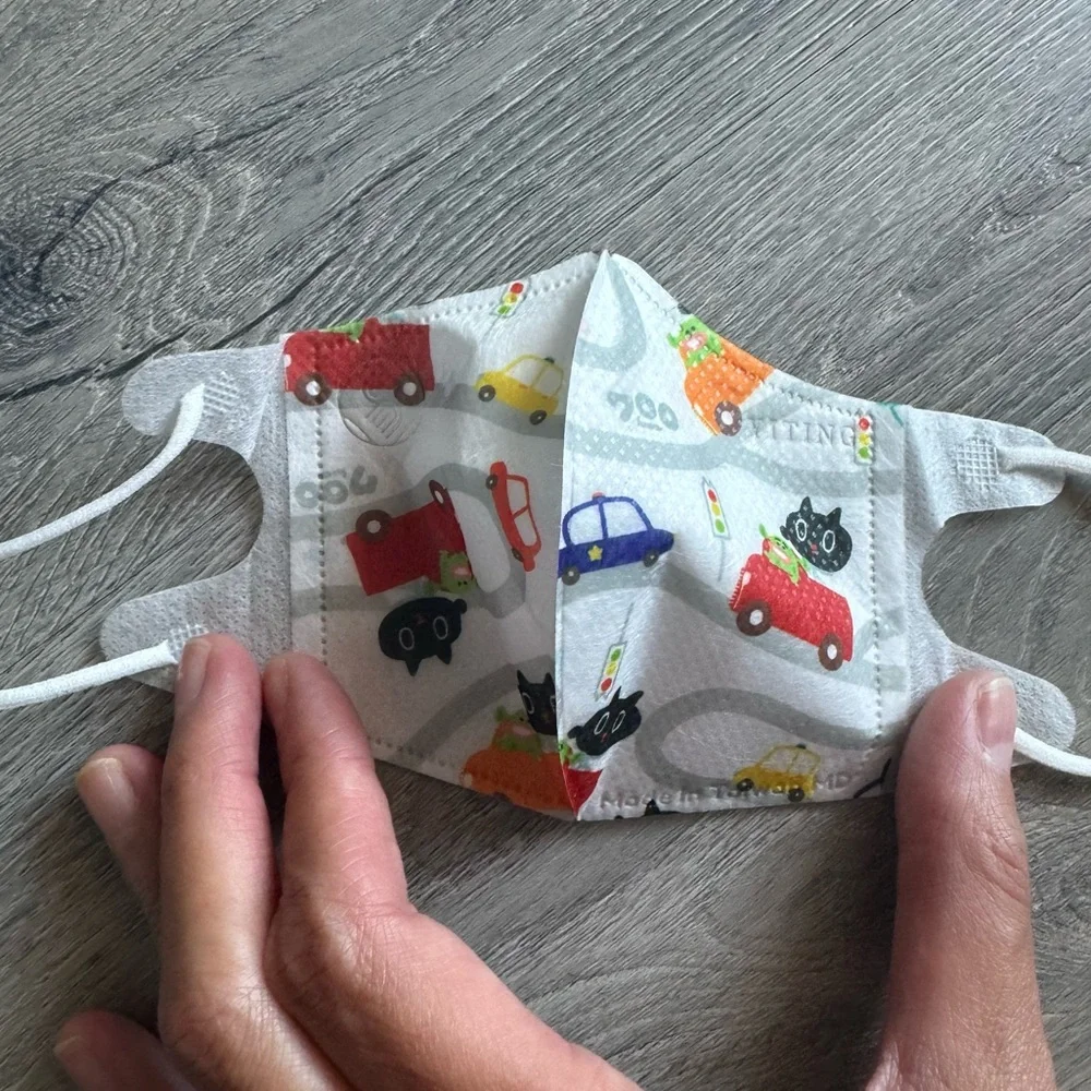 Baby Printed Disposable Face Masks (40pc)